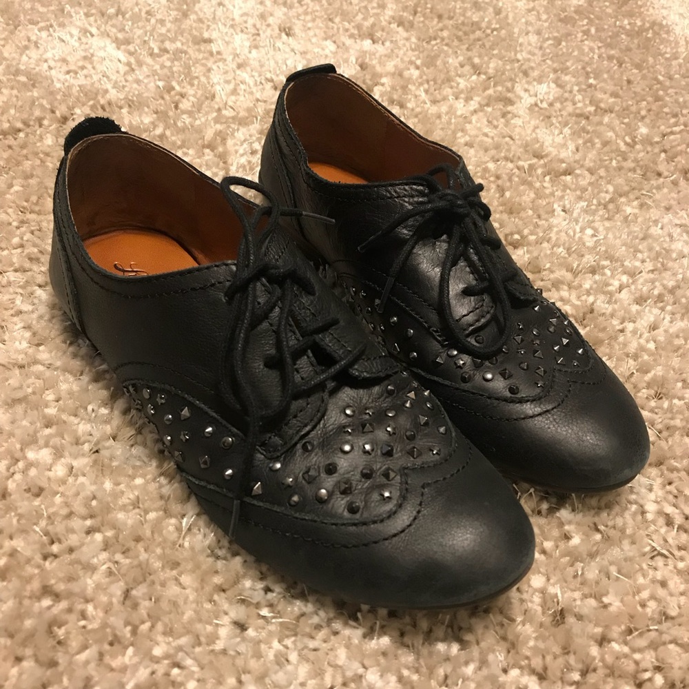 Lucky Brand Studded Oxfords